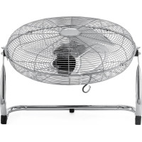 Podlahový ventilátor TYBER - stříbrný