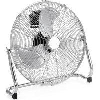 Podlahový ventilátor TYBER - stříbrný