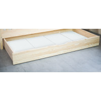 Dětská domečková postel z masivu borovice Bedhouse FENCE (se šuplíkem/s přistýlkou) - 160x80 cm