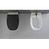 GSI MODO závěsná WC mísa, Swirlflush, 37x54cm, bílá ExtraGlaze 841511
