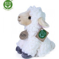 Rappa Plyšová ovce sedící 16 cm ECO-FRIENDLY