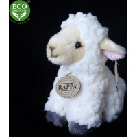 Rappa Plyšová ovce sedící 16 cm ECO-FRIENDLY