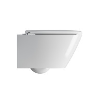 GSI MODO závěsná WC mísa, Swirlflush, 37x54cm, bílá ExtraGlaze 841511