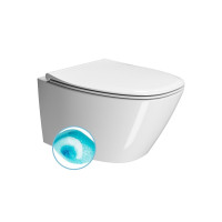 GSI MODO závěsná WC mísa, Swirlflush, 37x54cm, bílá ExtraGlaze 841511