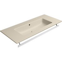 GSI PURA keramické umyvadlo Slim 102x46cm, bez otvoru, creta mat 8886008