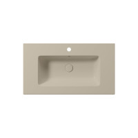 GSI PURA keramické umyvadlo Slim 82x46cm, creta mat 8885108