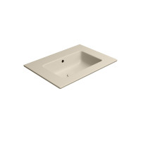GSI PURA keramické umyvadlo Slim 62x46cm, bez otvoru, creta mat 8884008