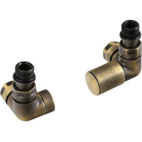 Sapho CORNER SIMPLY připojovací sada ventilů triaxiální, pravé provedení, bronz TM1248