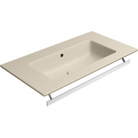 GSI PURA keramické umyvadlo Slim 82x46cm, bez otvoru, creta mat 8885008