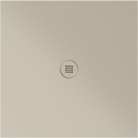 GSI Keramická sprchová vanička, čtverec 90x90x2cm, creta mat 46090908