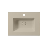 GSI PURA keramické umyvadlo Slim 62x46cm, creta mat 8884108