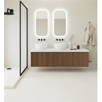 Sapho MANOR zrcadlo s LED osvětlením 50x100cm MN500