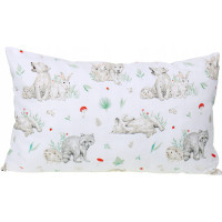 Dětské bavlněné povlečení do postýlky 120x90 cm BABYMAM PREMIUM - Můj les
