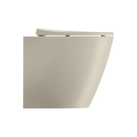 GSI MODO WC mísa stojící, Swirlflush, 37x52cm, spodní/zadní odpad, creta dual-mat 981008