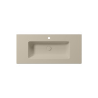 GSI PURA keramické umyvadlo Slim 102x46cm, creta mat 8886108