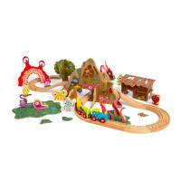 Bigjigs Rail Dřevěná vláčkodráha Příšerky