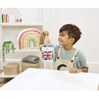 Rainbow Plyšový králíček Petr v tašce Union Jack