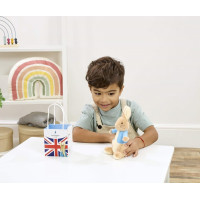 Rainbow Plyšový králíček Petr v tašce Union Jack