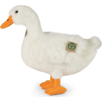 Rappa Plyšová kachna bílá 33 cm ECO-FRIENDLY