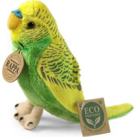 Rappa Plyšová andulka vlnkovaná 12 cm ECO-FRIENDLY sada 2 ks