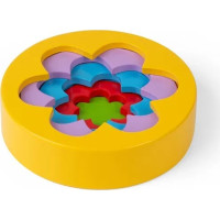 Bigjigs Toys Skládací květinová věž