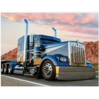 NORIMPEX Diamantové malování Modrý truck 30x40cm