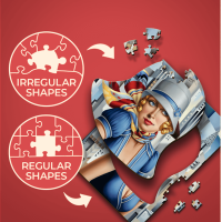 TREFL Dřevěné puzzle Art: Catherine Abel - Léto ve městě 200 dílků
