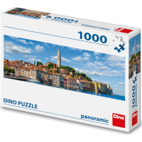 DINO Panoramatické puzzle Přístav Rovinj 1000 dílků