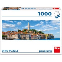 DINO Panoramatické puzzle Přístav Rovinj 1000 dílků