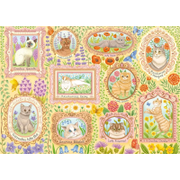SCHMIDT Puzzle Aristokratické kočky 1000 dílků