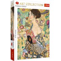 TREFL Puzzle Art Collection: Dáma s vějířem 1000 dílků