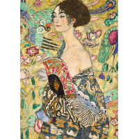 TREFL Puzzle Art Collection: Dáma s vějířem 1000 dílků