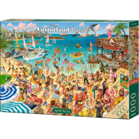 CASTORLAND Puzzle Art Collection: Zábava u moře 1000 dílků