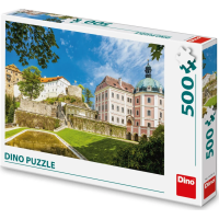 DINO Puzzle Bečov nad Teplou 500 dílků