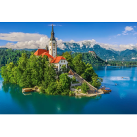 CASTORLAND Puzzle Bled, Slovinsko 500 dílků