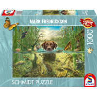 SCHMIDT Puzzle Čokoládový labrador 1000 dílků