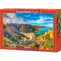 CASTORLAND Puzzle Costa Paradiso, Sardínie 1500 dílků