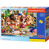 CASTORLAND Puzzle Dezert pro štěňata 300 dílků