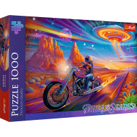 TREFL Puzzle Divoká jízda 1000 dílků