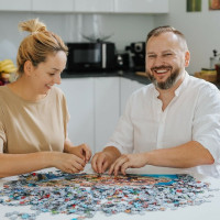 TREFL Puzzle Divoká jízda 1000 dílků