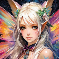 CHERRY PAZZI Puzzle Elfí princezna 500 dílků