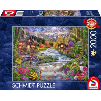 SCHMIDT Puzzle Horský potok 2000 dílků