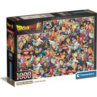 CLEMENTONI Puzzle Impossible: Dragon Ball 1000 dílků