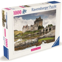RAVENSBURGER Puzzle Impozantní hrady a zámky: Eilean Donan Castle, Velká Británie 1000 dílků