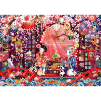 SCHMIDT Puzzle Japonský čajový obřad 500 dílků