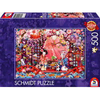 SCHMIDT Puzzle Japonský čajový obřad 500 dílků