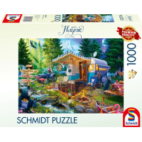 SCHMIDT Puzzle S karavanem v horách 1000 dílků