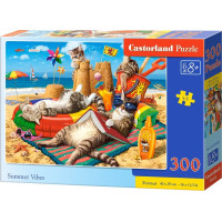 CASTORLAND Puzzle Letní vibrace 300 dílků