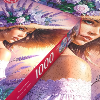 CHERRY PAZZI Puzzle Levandulová múza 1000 dílků