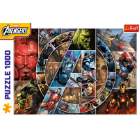 TREFL Puzzle Marvel Avengers: Hrdinové 1000 dílků